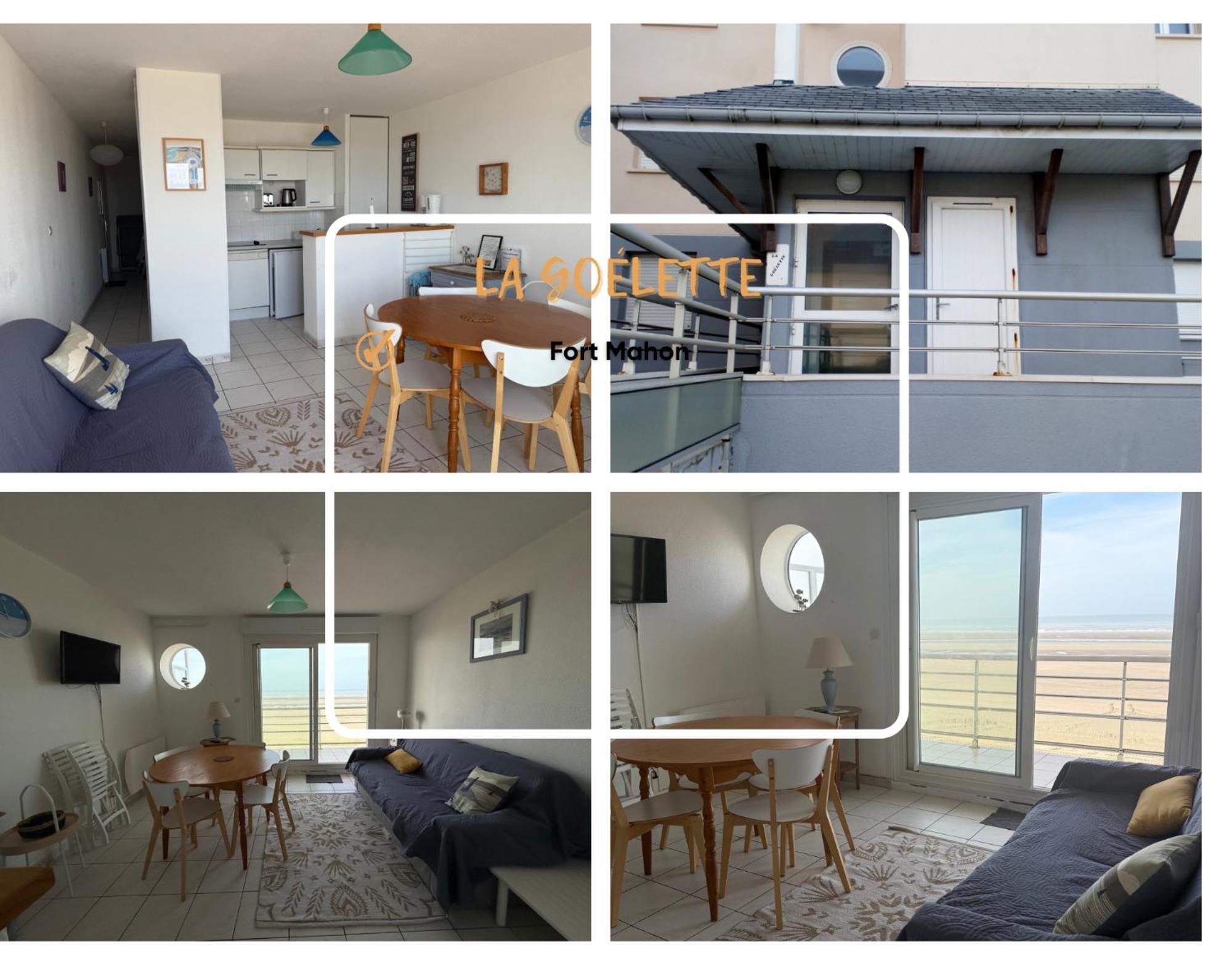 La Goelette Apartment Fort-Mahon-Plage Exterior foto